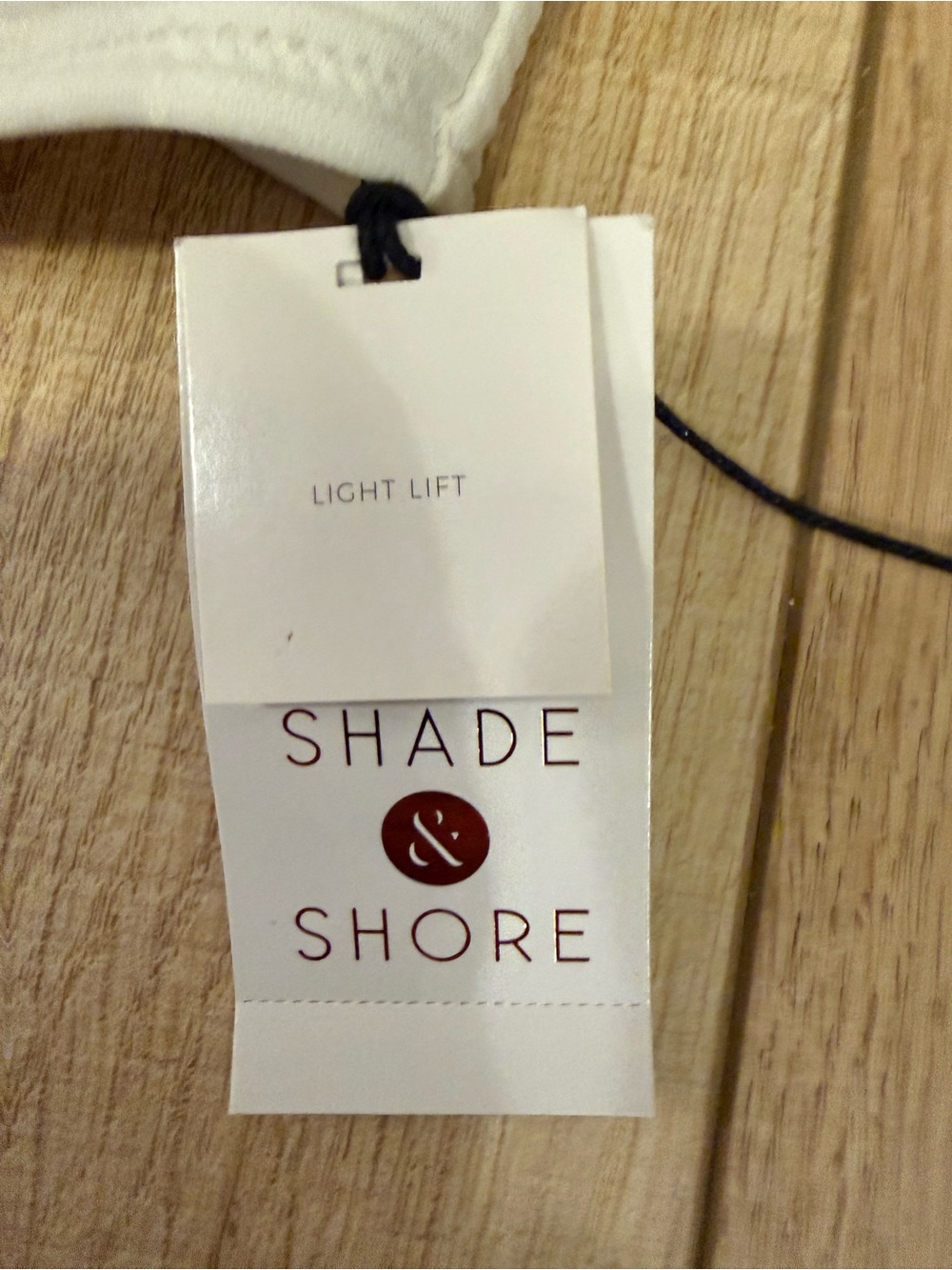 🤍 Shade & Shore White Light Lift Underwire Bikini Top NWT 36C - Picture 4 of 8